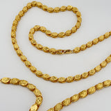 21K Gold Matching Halabi Necklace & Bracelet Set 43.08 grams | 207023