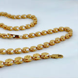21K Gold Matching Halabi Necklace & Bracelet Set 43.08 grams | 207023