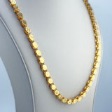 21K Gold Matching Halabi Necklace & Bracelet Set 43.08 grams | 207023