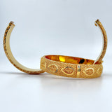 21K Gold Bangle Pair sz Meduim 40.51 grams | 207027