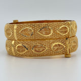 21K Gold Bangle Pair sz Meduim 40.51 grams | 207027