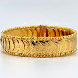 21K Gold HIMO Lira Cuff Bracelet 37.5 grams | 207031