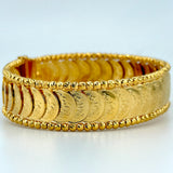 21K Gold HIMO Lira Cuff Bracelet 37.5 grams | 207031