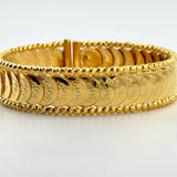 21K Gold HIMO Lira Cuff Bracelet 37.5 grams | 207031