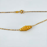21K Gold ZAYTOON Filigree Necklace 2.82 grams | 207075