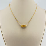 21K Gold ZAYTOON Filigree Necklace 2.82 grams | 207075