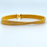 21K Gold HIMO Cuff Bracelet 20.7 grams | 207076