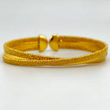 21K Gold HIMO Cuff Bracelet 30.76 grams | 207078