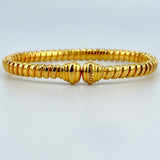 21K Gold HIMO Tourbillon Cuff Bracelet 17.69 grams | 207079