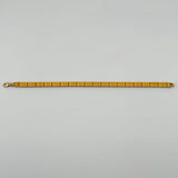 21K Gold Brushed Luxury Bracelet 10 grams | 207083