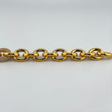 21K Gold Open Link Bracelet 27.56 grams | 207087