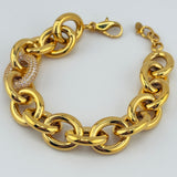 21K Gold Open Link Bracelet 27.56 grams | 207087