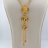 Rose Tri Layer Necklace