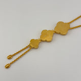 Rose Tri Layer Necklace