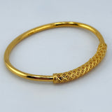 24K Gold Cuff Bracelet 10.60 grams | 207252