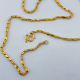24K Gold Chain Necklace 17.63 grams – 20 inch | 207256