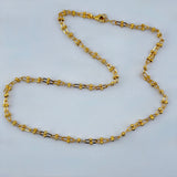 21K Gold Paperclip & Bead Chain 11.03 grams – 18 inch | 207342