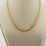 21K Gold Paperclip & Bead Chain 11.03 grams – 18 inch | 207342