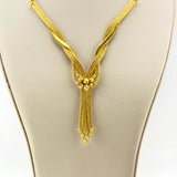 21K Gold Modern Beaded Jewelry Set 42.69 grams | 207357