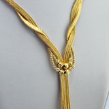 21K Gold Modern Beaded Jewelry Set 42.69 grams | 207357
