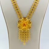 Luxury Flower Set 21k Gold 42.49 grams | 202253