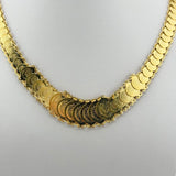 21K Gold Rashadi Coin Stacker Graduating Necklace 47.15 Grams | 202259