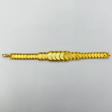 21K Gold Rashadi Coin Graduating Bracelet 20.53 Grams | 202260