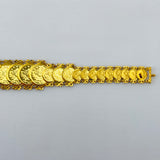 21K Gold Rashadi Coin Graduating Bracelet 20.53 Grams | 202260