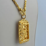 24k Gold Dragon Necklace 103.8 g I Sold Out