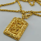 24k Gold Dragon Necklace 103.8 g I Sold Out