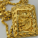 24k Gold Dragon Necklace 103.8 g I Sold Out
