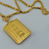 24k Gold Dragon Necklace 103.8 g I Sold Out
