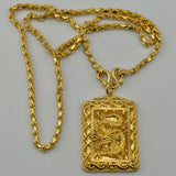 24k Gold Dragon Necklace 103.8 g I Sold Out