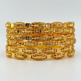 High Karat Gold Bangle Set – Set of 6 | 59.92g |Size Large (Model 202395)