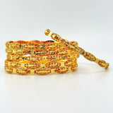 High Karat Gold Bangle Set – Set of 6 | 59.92g |Size Large (Model 202395)