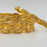 High Karat Gold Bangle Set – Set of 6 | 59.92g |Size Large (Model 202395)