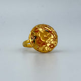 21K Gold Round Flowers Full Set 122.57 Grams | 202428