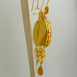 21K Gold Pear Shape Full Set 97.36 Grams | 202434