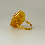 21K Gold Pear Shape Full Set 97.36 Grams | 202434