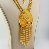 21K Gold Pear Shape Full Set 97.36 Grams | 202434