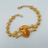 21K Gold Pear Shape Full Set 97.36 Grams | 202434
