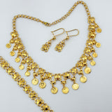 21K Gold Modern Rashadi Set 25.84 Grams | 202440