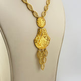 21K Gold Traditional Dropdown Set 42.73 Grams | 202442