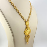 21K Gold Traditional Dropdown Set 42.73 Grams | 202442