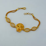 21K Gold Traditional Dropdown Set 42.73 Grams | 202442