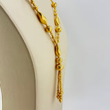 21K Gold Bead Luxury Set 36.64 Grams | 202515
