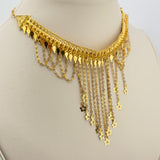 21K Gold Choker Necklace 19.38 Grams | 202574