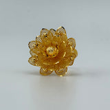21K Gold Flower Ring 4.55 Grams | 202769