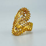 21K Gold Floral Statement Ring 4.46 grams | 207793