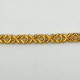 21K Gold XOXO Bracelet 7-Inch 4.99 grams | 207800